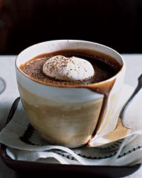 Milk-chocolate pots de crème