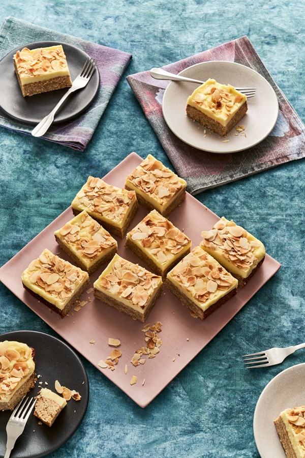 Milk fudge flapjack