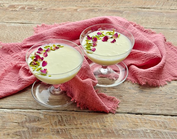 Milk pudding (Mahalabiyeh)