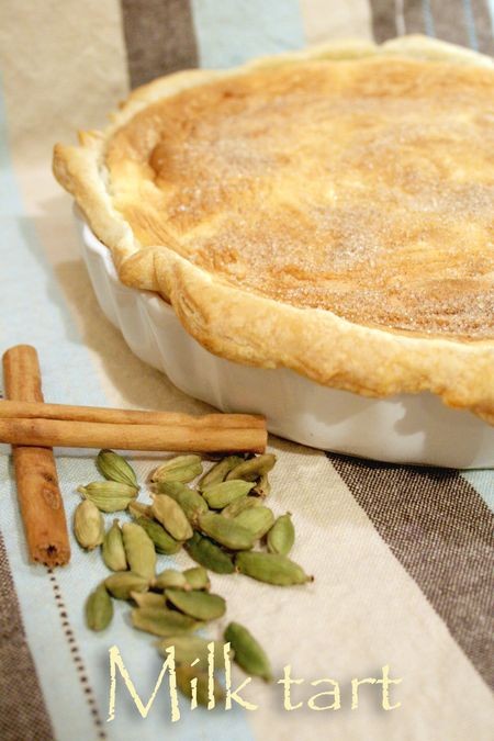 Milk tart (Melktert)