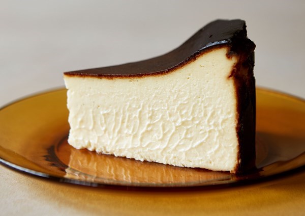 Milky bar Basque cheesecake