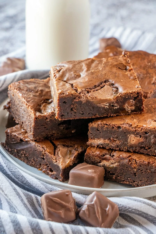 Milky Way brownies