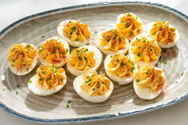 Million dollar deviled eggs