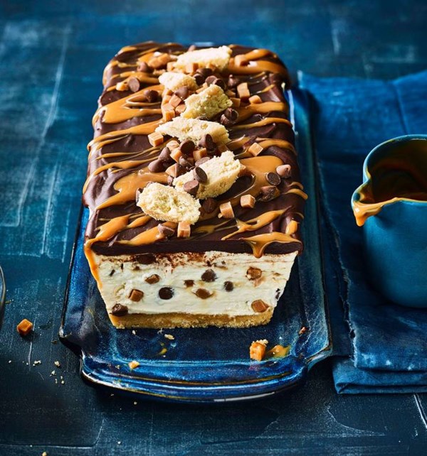 Millionaire's cheesecake loaf