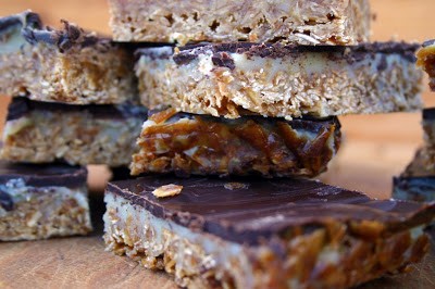 Millionaires honey flapjack