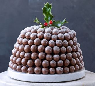 Millionaire's ice cream bombe 