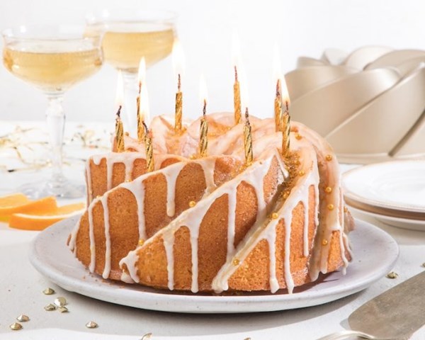 Mimosa bundt cake