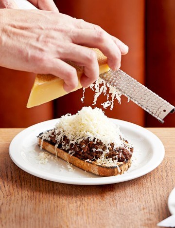 Mince on toast