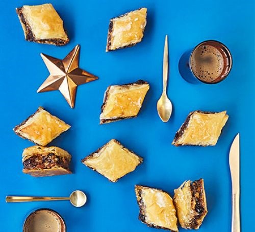 Mince pie baklava