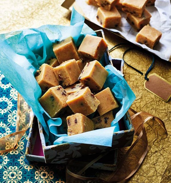 'Mince pie' fudge