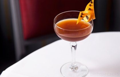 Mince pie Manhattan