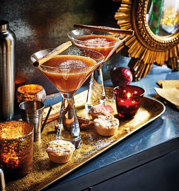 'Mince pie' martini