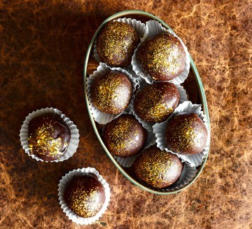 Mince pie truffles