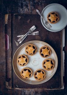 Mince pies with meat