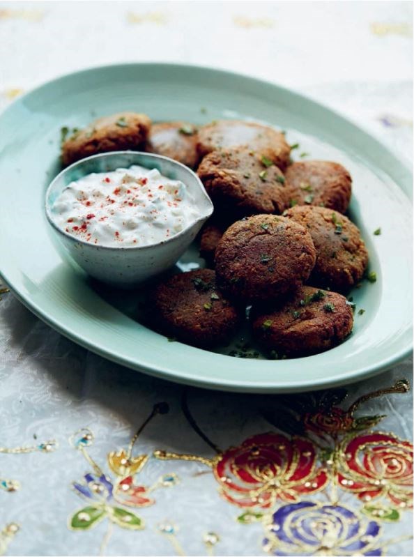 Minced lamb patties (Shammi kebab)
