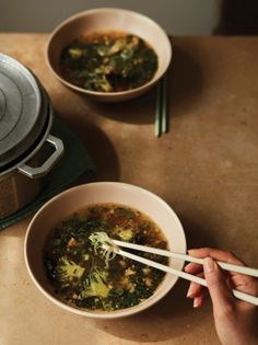 Minced pork and glass noodle broth