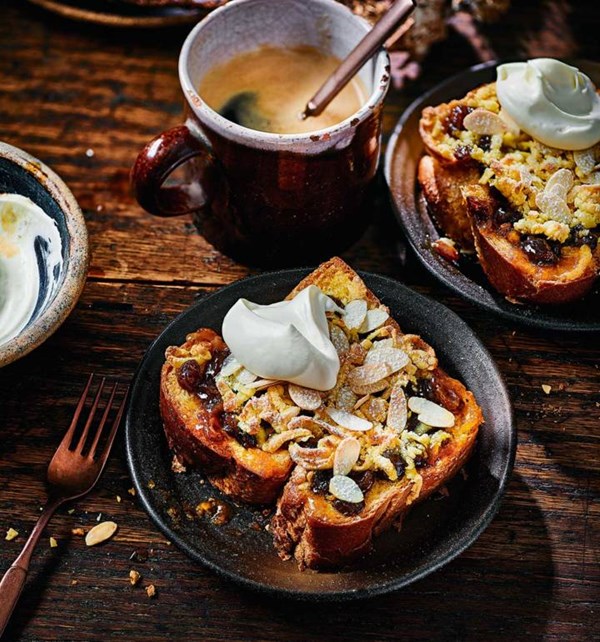 Mincemeat and marzipan bostock