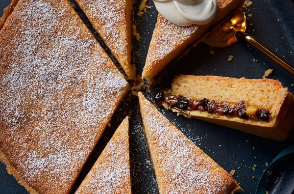 Mincemeat frangipane tart