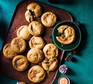 Mincemeat half-baked cookies