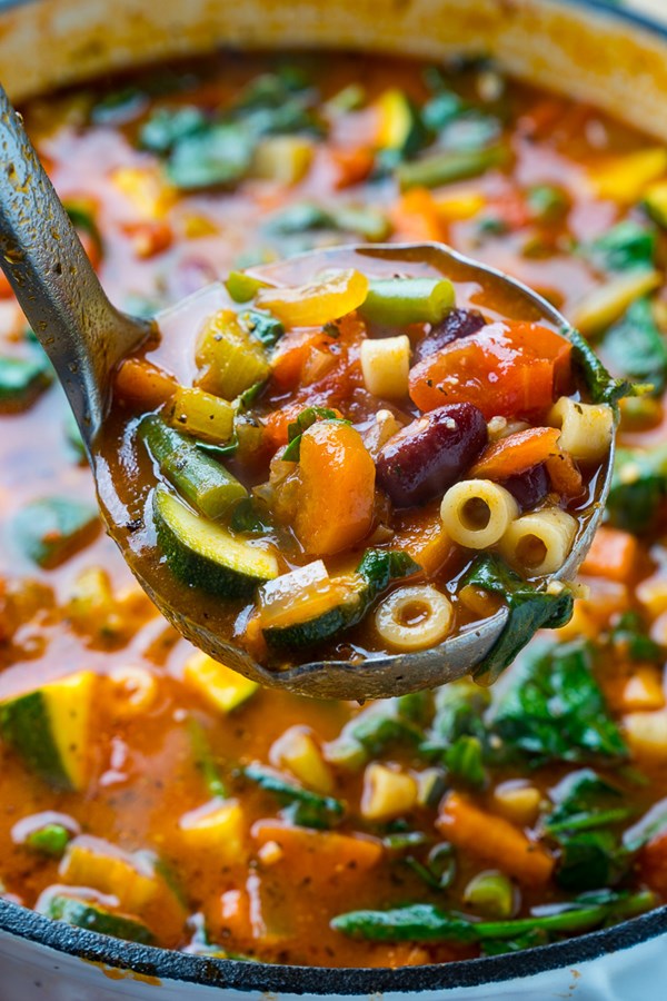 Minestrone soup
