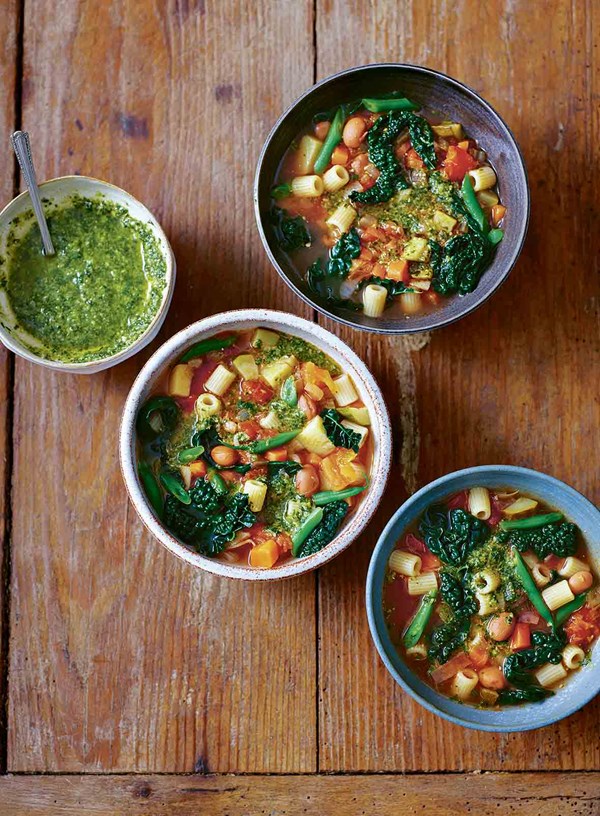 Minestrone soup