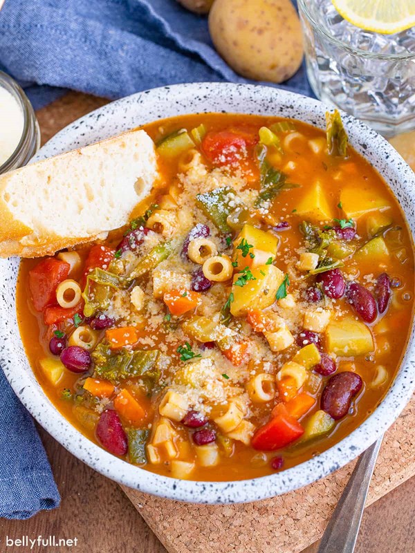 Minestrone soup