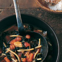 Minestrone with Parmesan rind