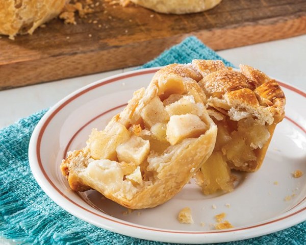 Mini apple-ginger pies