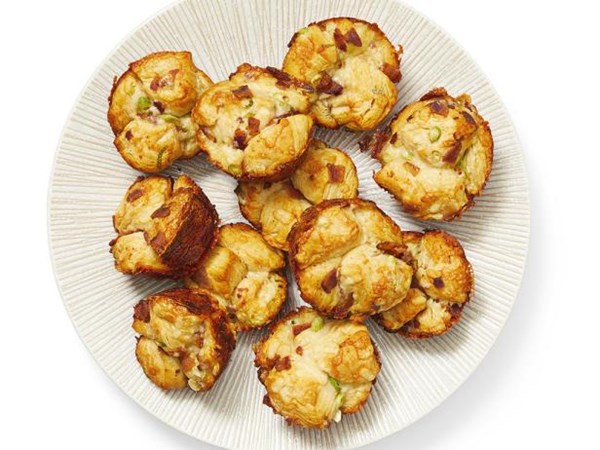 Mini bacon monkey breads 