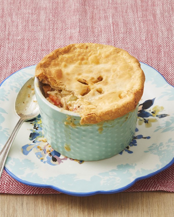 Mini Cajun chicken pot pies
