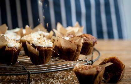 Mini carrot cakes