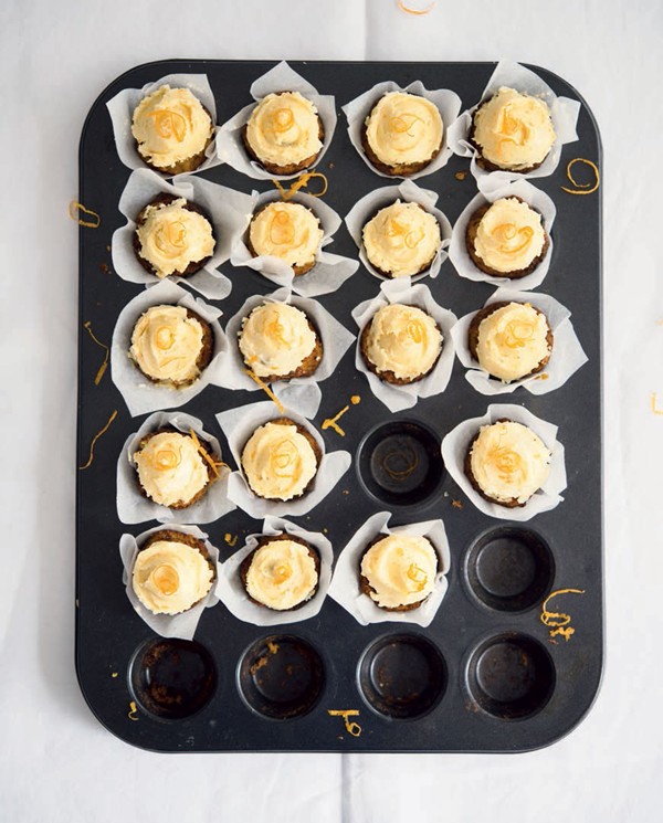 Mini carrot cakes