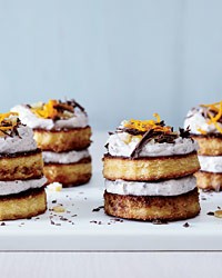 Mini cassata cakes