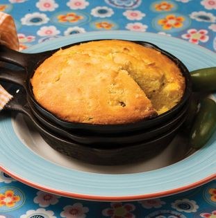 Mini cast-iron skillet cornbread