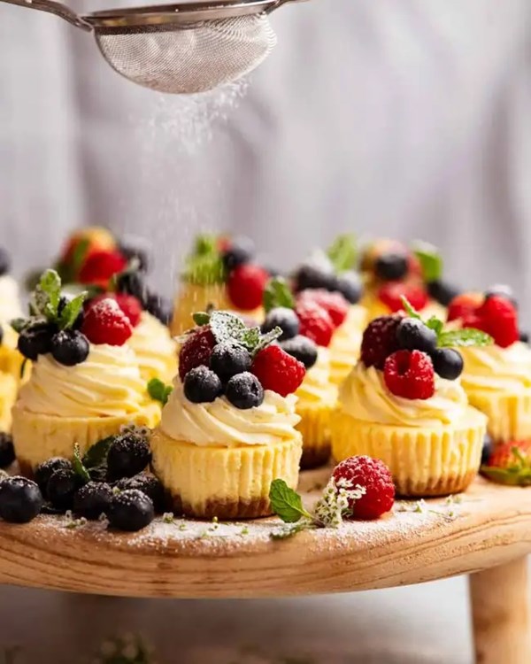 Mini cheesecakes