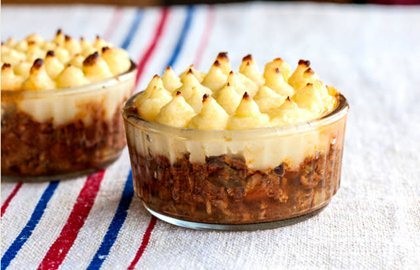 Mini curried shepherd's pie