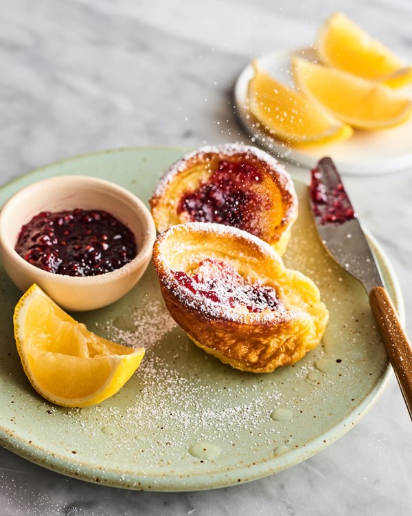 Mini Dutch baby pancakes