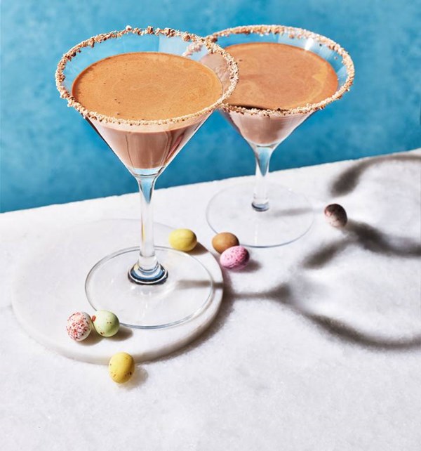 Mini egg martini