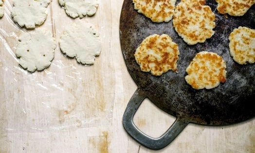 Mini faux pupusas