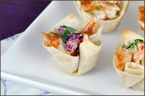 Mini fish tacos