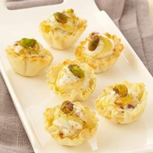 Mini frozen baklava