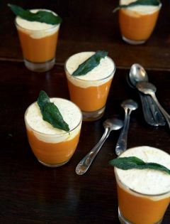 Mini goat cheese fondue