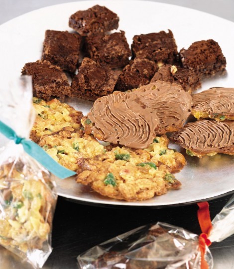 Mini gooey chocolate brownies
