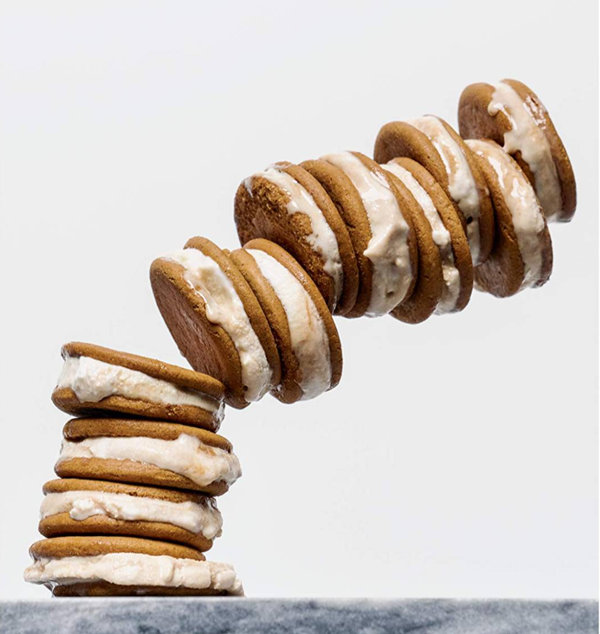 Mini ice cream sandwiches