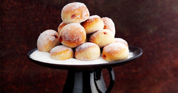 Mini jam doughnuts