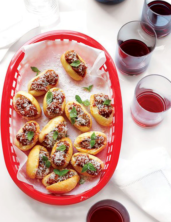 Mini meatball subs