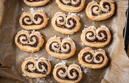 Mini mincemeat puffs