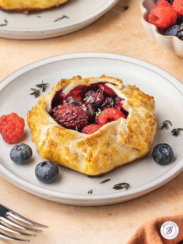 Mini mixed berry galettes