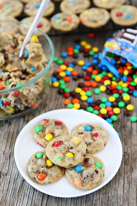 Mini M&M® cookies