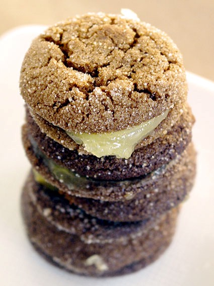 Mini molasses cookies